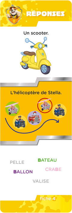Les incollables - Mon année de Petite Section avec la Pat' Patrouille