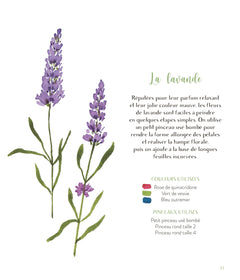 Fleurs sauvages à l'aquarelle