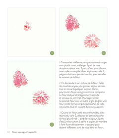 Fleurs sauvages à l'aquarelle