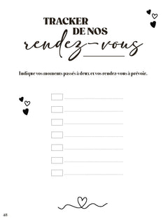 Mon carnet d'amoureux