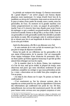 Écrire un chemin
