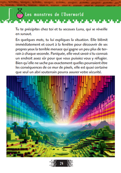 Escape game Minecraft - Gare aux monstres de l'overworld