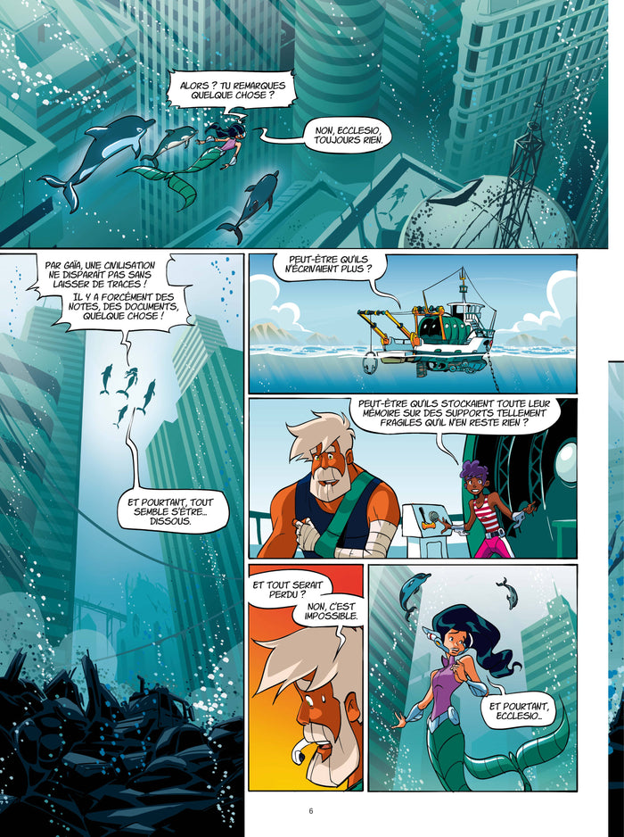 Cléo Super Sirène - tome 2 - La Cité oubliée