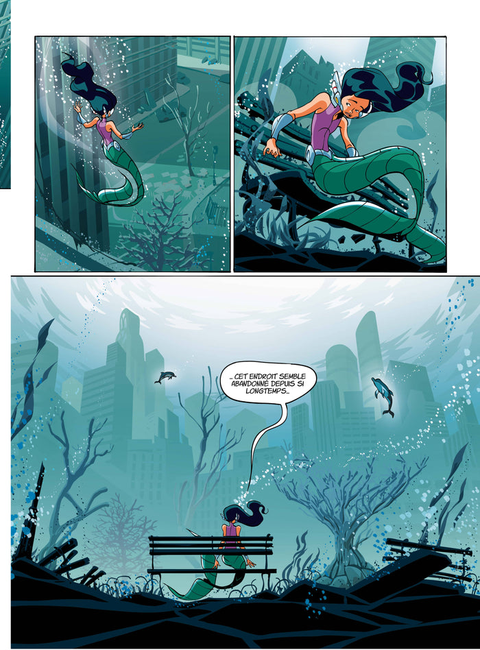 Cléo Super Sirène - tome 2 - La Cité oubliée