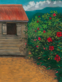 La case aux hibiscus rouges