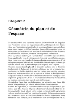 Mathématiques pour la modélisation