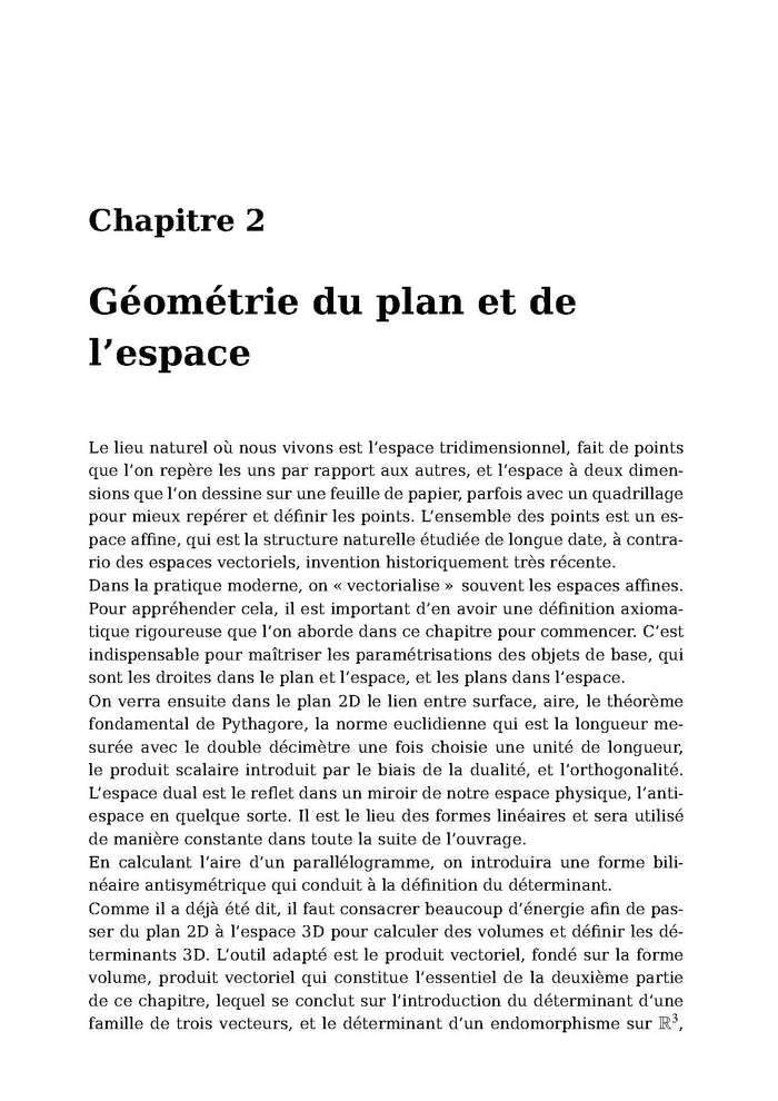 Mathématiques pour la modélisation
