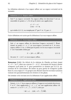 Mathématiques pour la modélisation