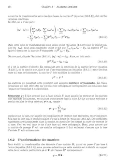 Méthodes mathématiques pour la physique