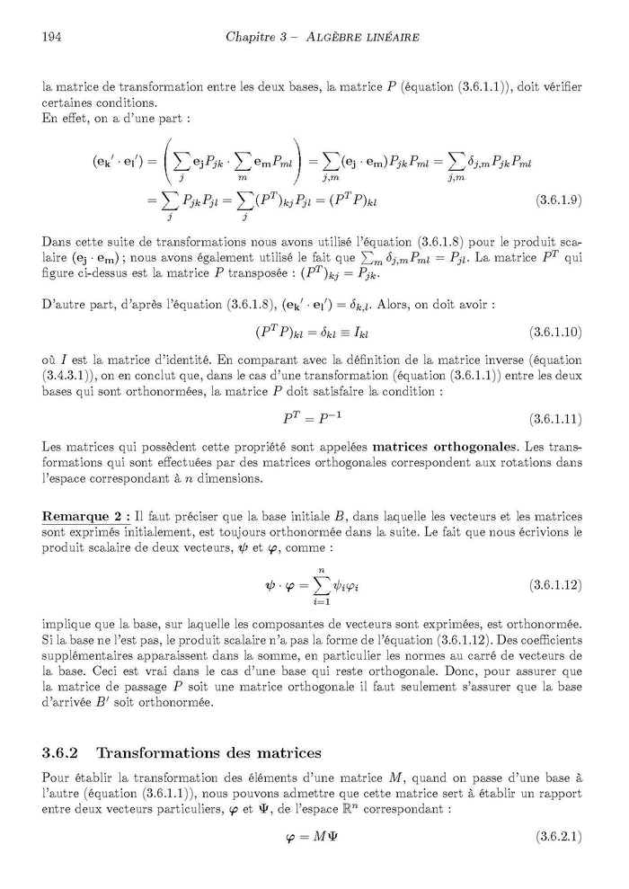 Méthodes mathématiques pour la physique