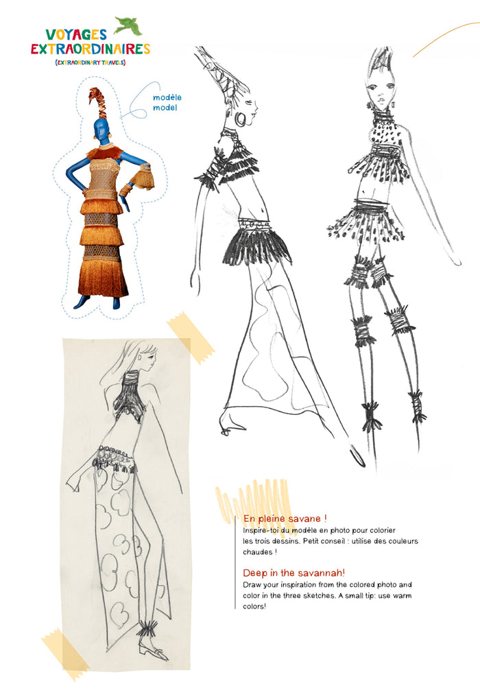 Cahier de coloriage Yves Saint Laurent - Luxe