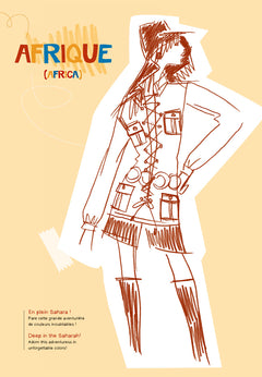 Cahier de coloriage Yves Saint Laurent - Luxe