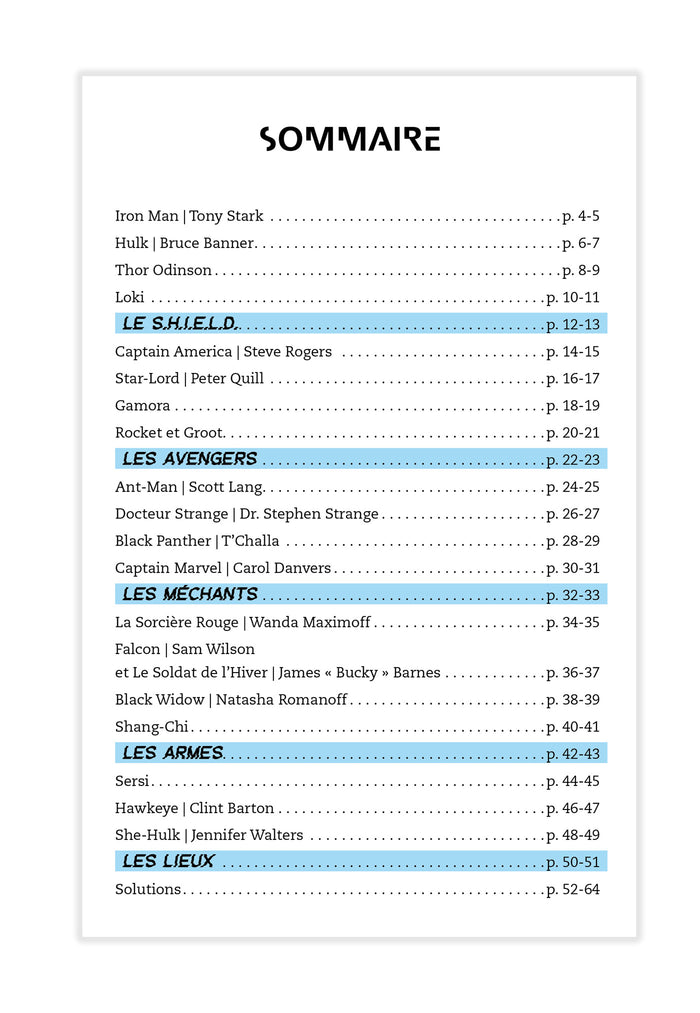 Passeport Marvel Studios