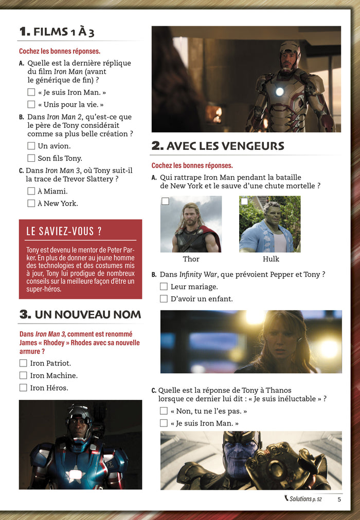 Passeport Marvel Studios