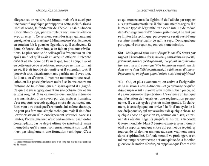 Aïkido, l'âge de l'amour