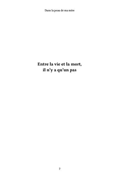 Dans la peau de ma mère