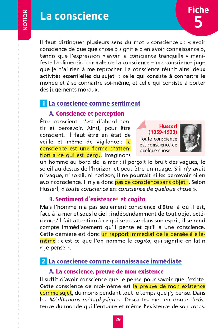 Objectif BAC Fiches - Philosophie Tle