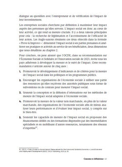La mesure d'impact
