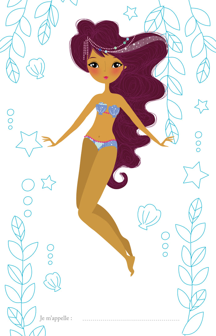 Jolies sirènes - bloc à spirale