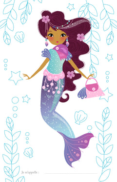 Jolies sirènes - bloc à spirale