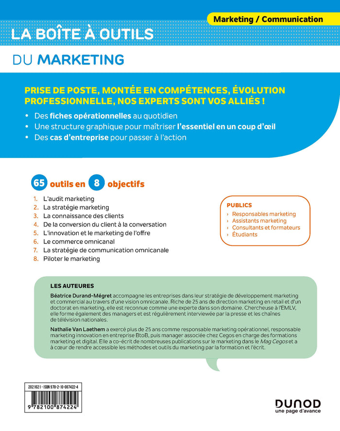 La boîte à outils du Marketing