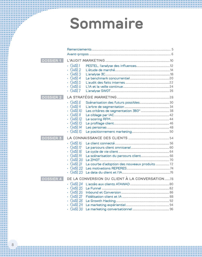 La boîte à outils du Marketing