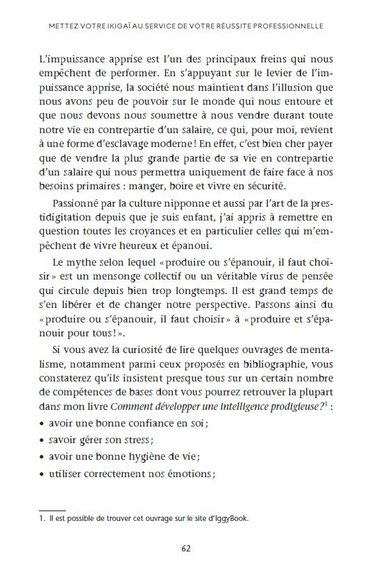 Mettez votre ikigaï au service de votre réussite professionnelle