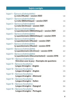 Concours Assistant (principal) territorial de conservation du patrimoine et des bibliothèques - 2025