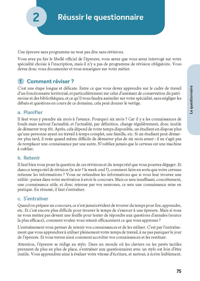 Concours Assistant (principal) territorial de conservation du patrimoine et des bibliothèques - 2025