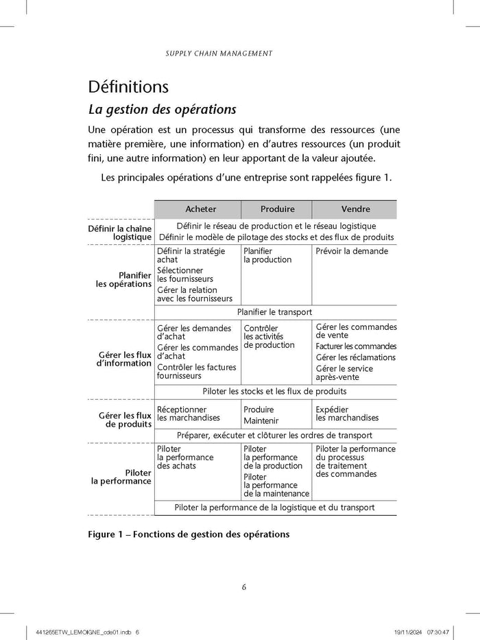 Supply chain management - 3e éd.