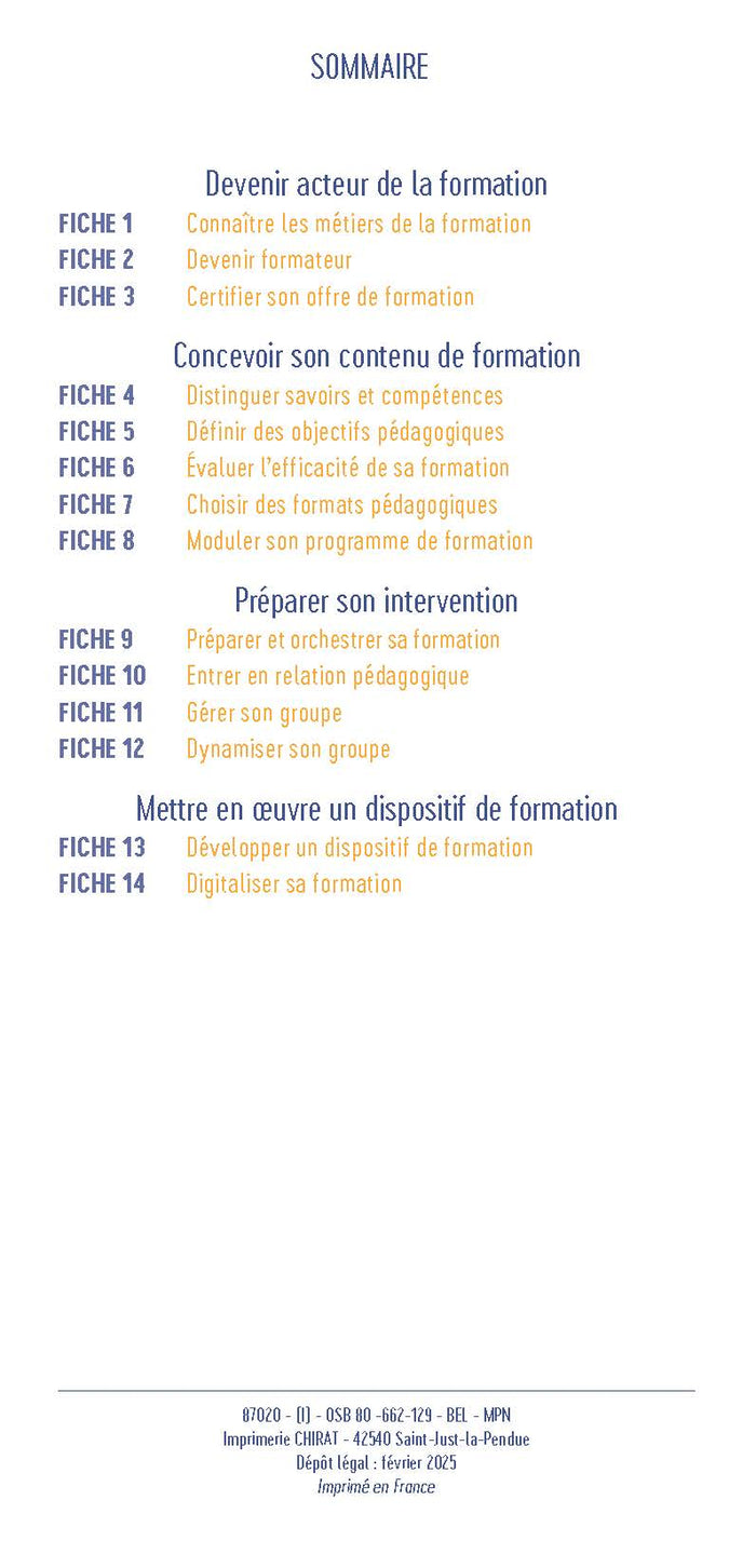 Le petit Formation 2025