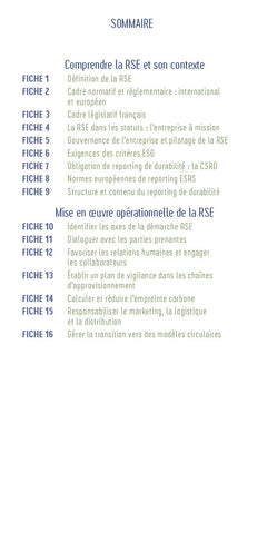 Le petit RSE 2025