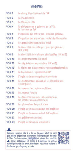 Le petit fiscal 2025