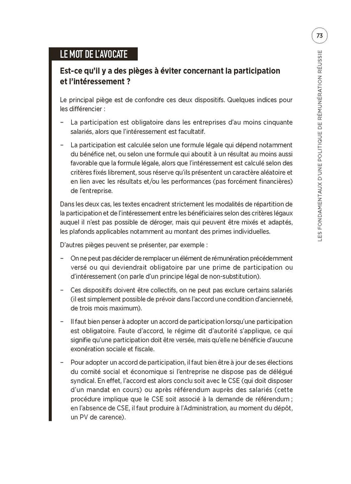 La rémunération n'est pas qu'une question d'argent