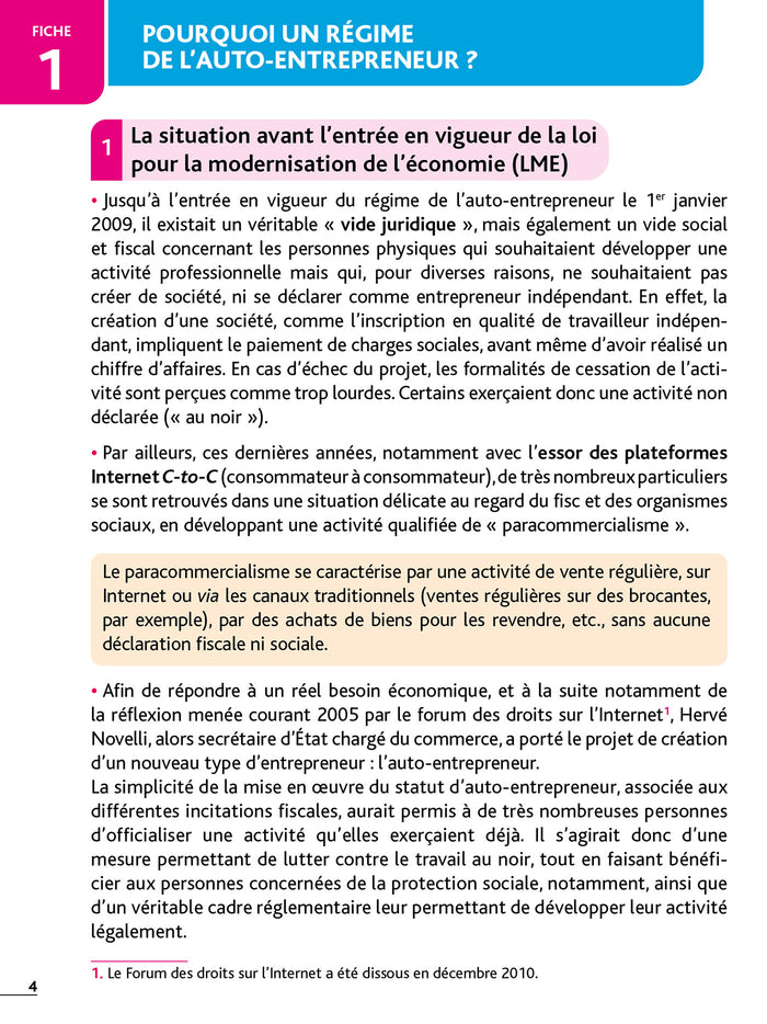 Top'Actuel Micro-entrepreneur  2025-2026