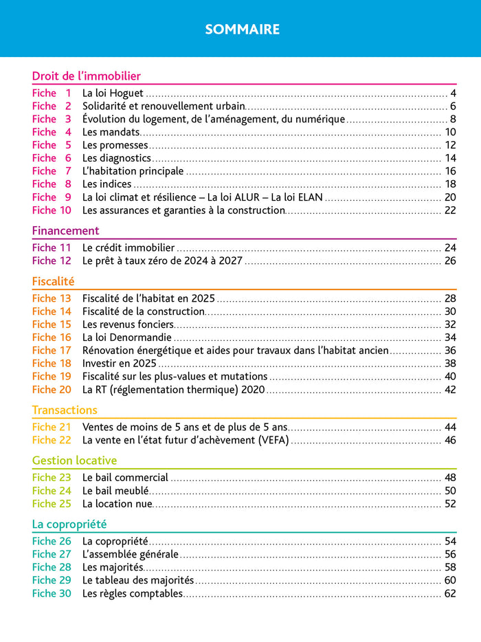 Top'Actuel Droit de l'immobilier