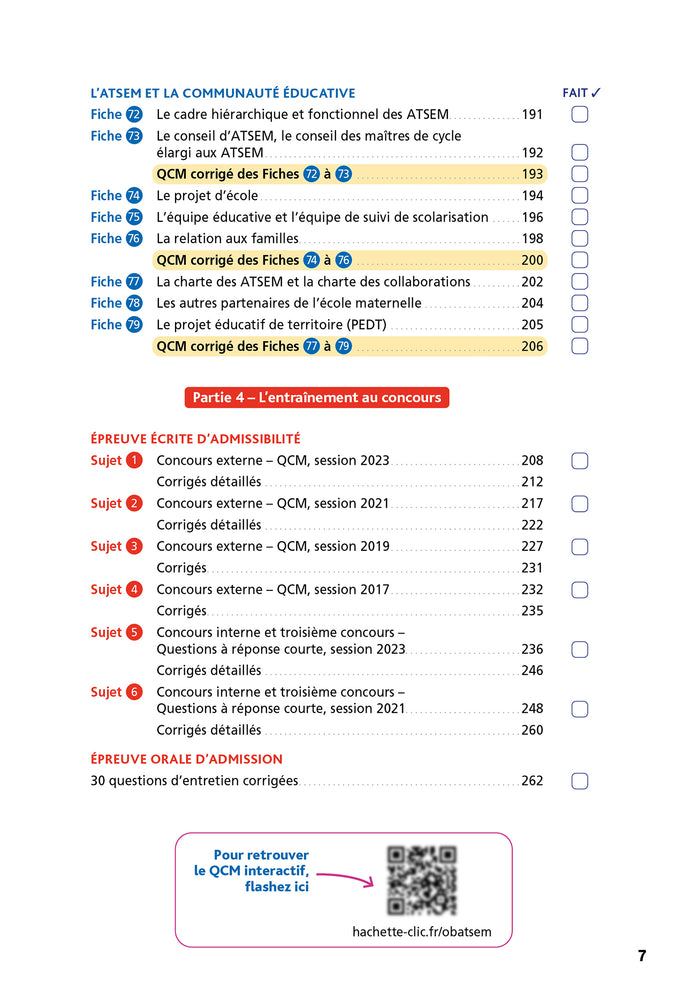 Objectif Concours ATSEM ASEM - Tout-en-un - 2025-2026