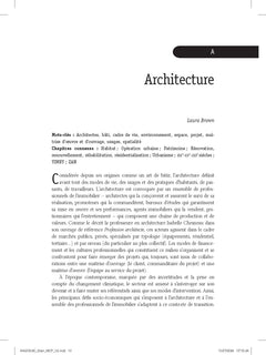 Les grandes notions de l'urbanisme