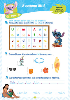 Disney - Lilo et Stitch - De la Grande Section au CP - Cahier de vacances 2025
