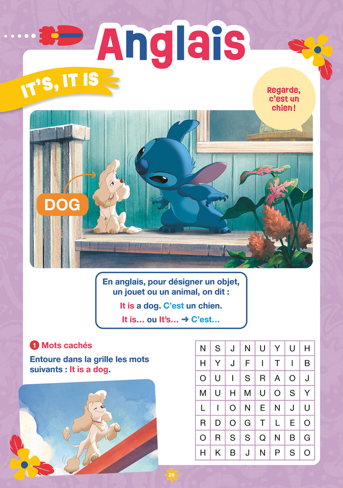 Disney - Lilo et Stitch - Du CE1 au CE2 - Cahier de vacances 2025