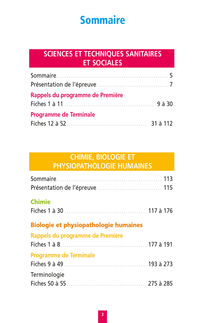 Objectif BAC Fiches Tout-en-un 1re-Term ST2S Mes épreuves finales du Bac