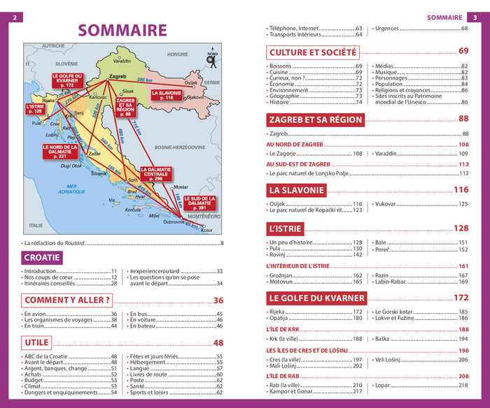 Guide du Routard Croatie 2025/26
