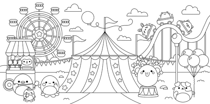 Coloriages Mes petits amis - Si bien ensemble !