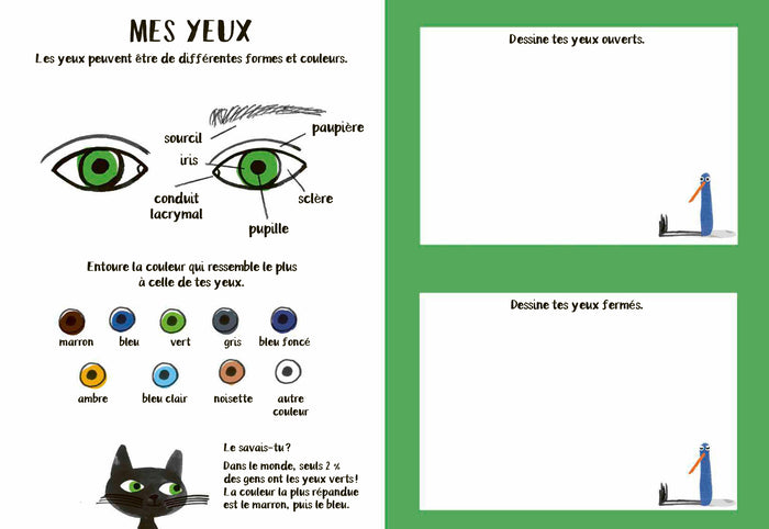 Mon livre à moi - un livre d'activités artistiques