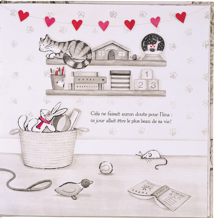 Nina et l'adorable petit chien