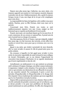 Mes craintes sur la guérison