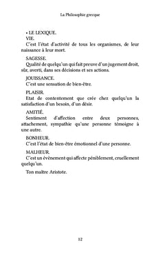 La Philosophie grecque