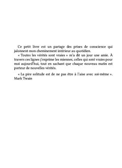 Cheminement intérieur