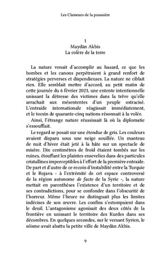 Les clameurs de la poussière