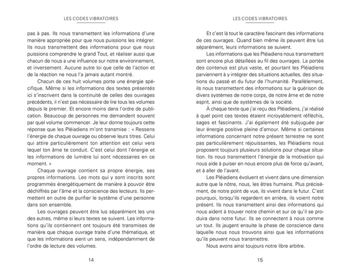 Les codes vibratoires